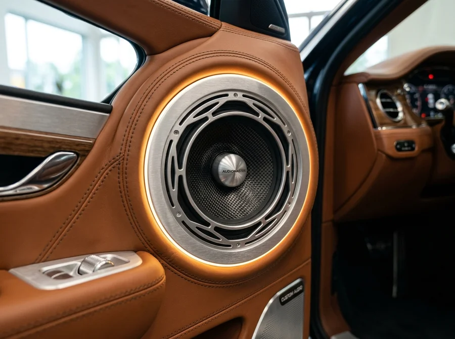 Custom Audiophile Door Speaker Installation