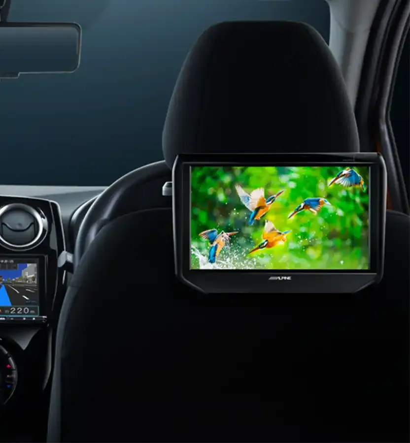 Rear headrest screen