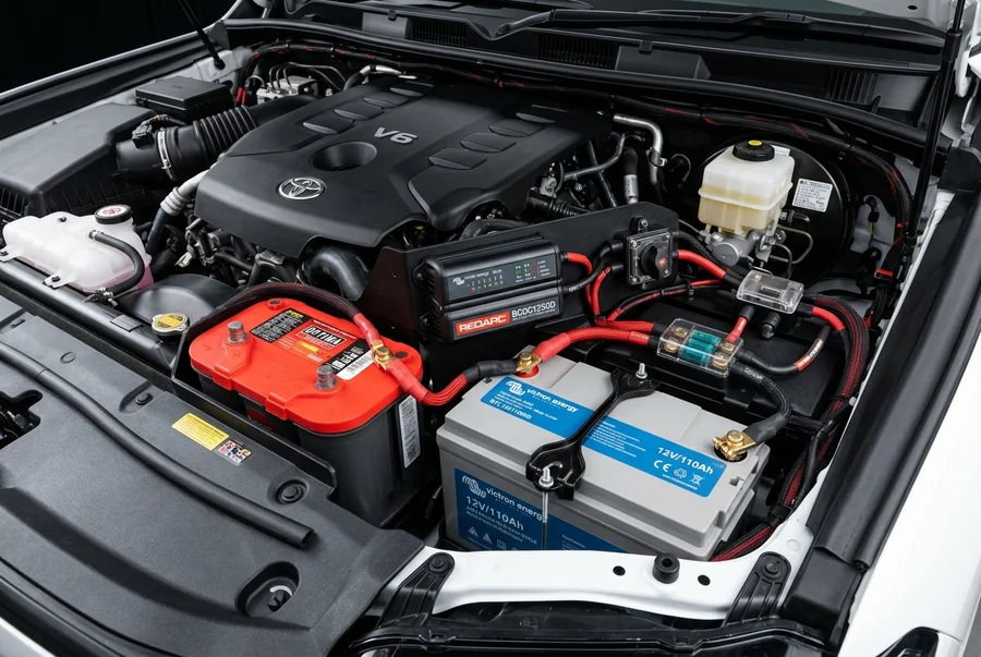 Heavy-Duty Dual Battery & Smart DC-DC Charging Setup